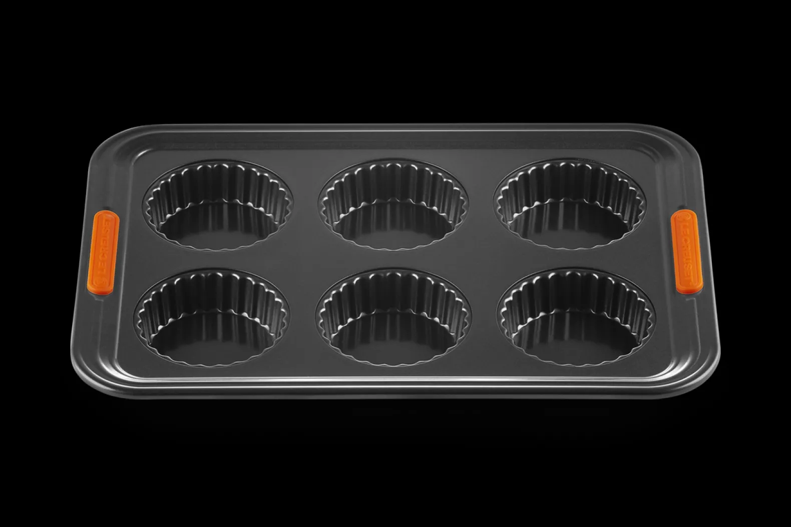 6 Cup Fluted Tart Tin Tray