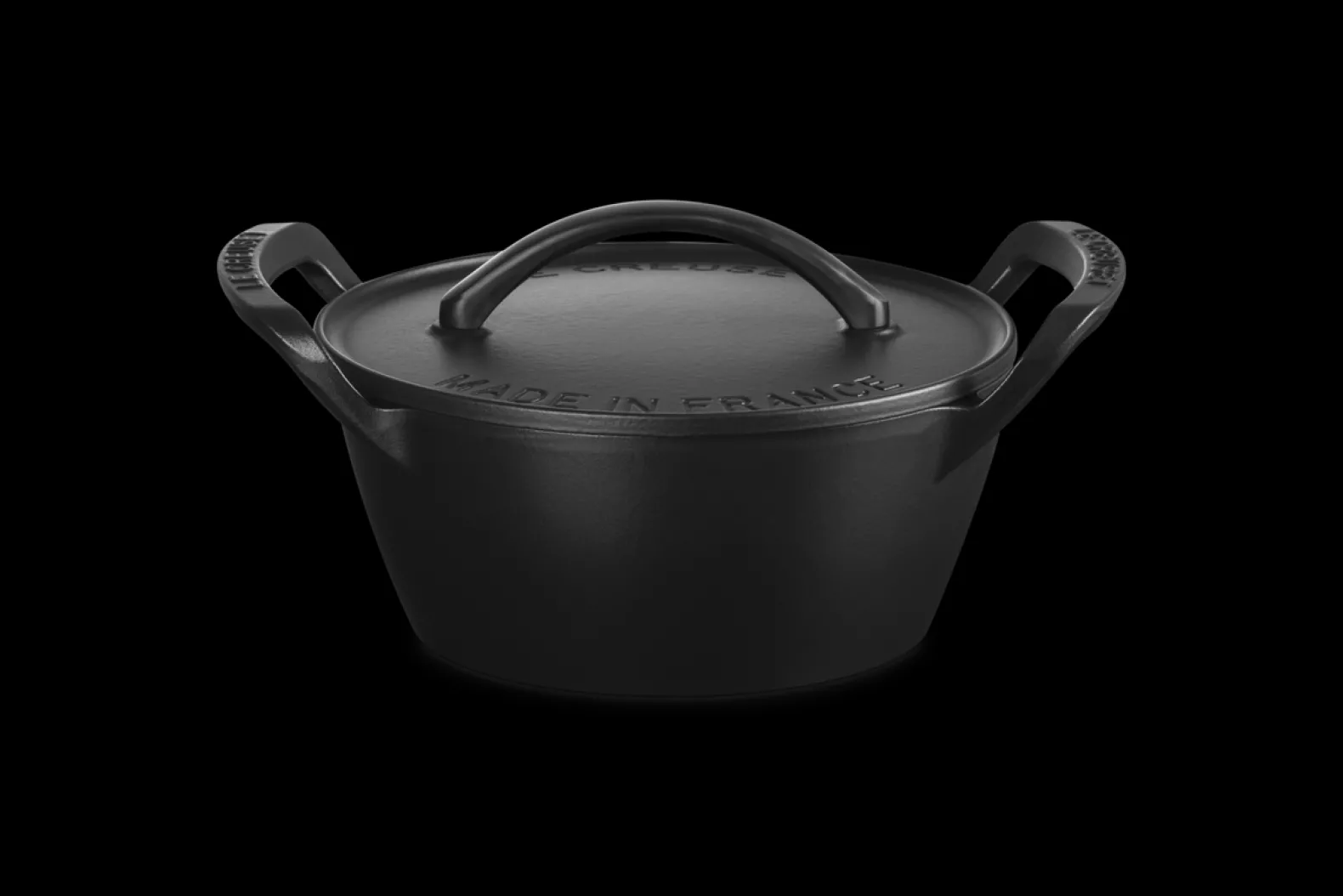 Cast Iron BBQ Outdoor Round Casserole