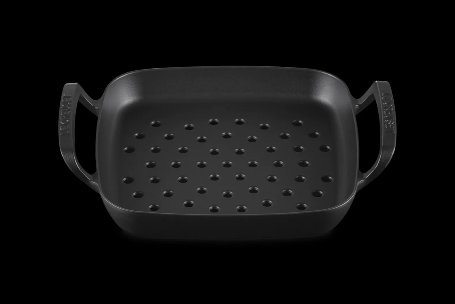 Cast Iron BBQ Outdoor Square Grilling Basket