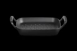 Cast Iron BBQ Outdoor Square Grilling Basket