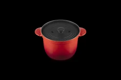 Cast Iron Cocotte Every with Stoneware inner Lid