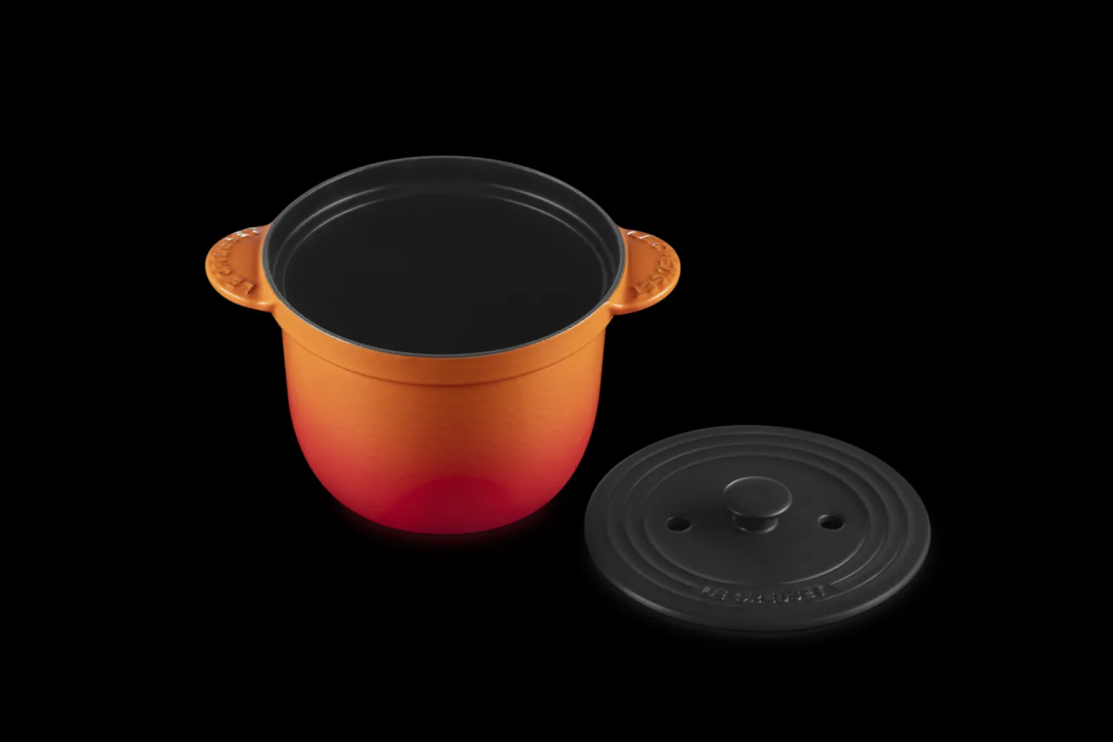 Cast Iron Cocotte Every with Stoneware inner Lid