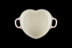 Cast Iron Heart Shaped Casserole with Heart Knob