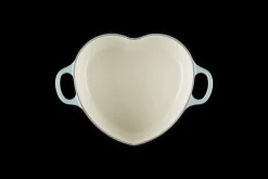 Cast Iron Heart Shaped Casserole with Heart Knob