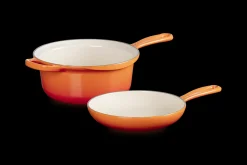 Cast Iron 2-in-1 Saucepan