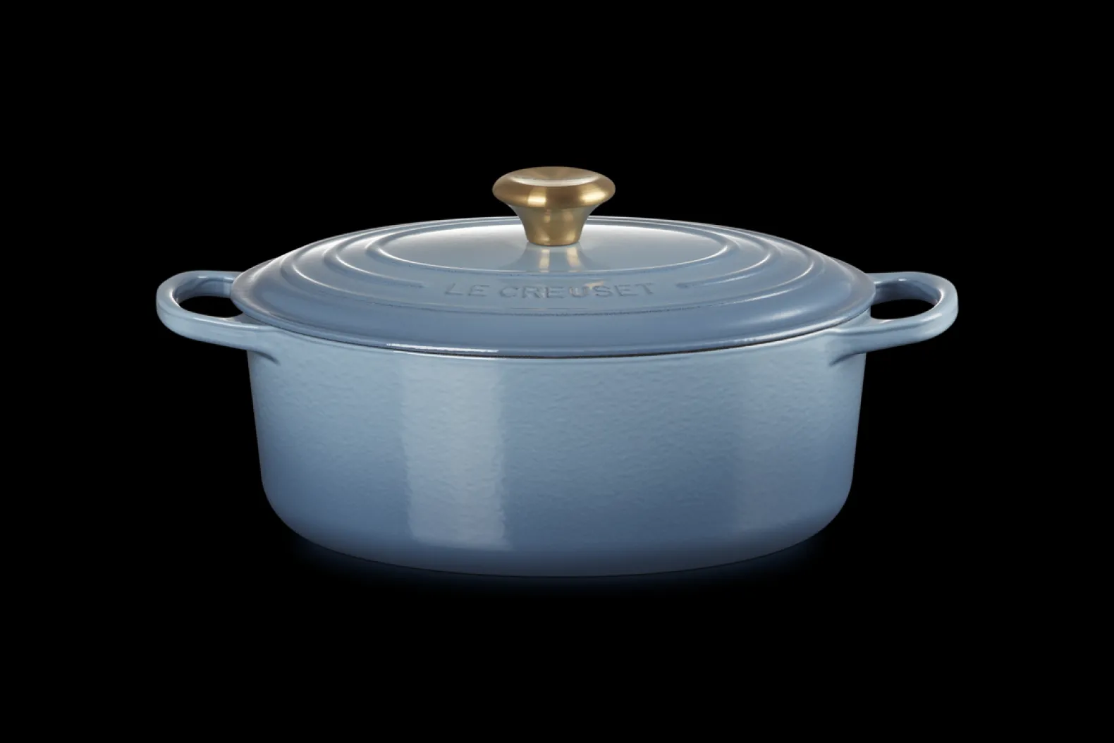 Cast Iron Oval Casserole