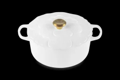 Cast Iron Petal Round Casserole