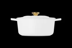 Cast Iron Petal Round Casserole
