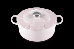 Cast Iron Petal Round Casserole
