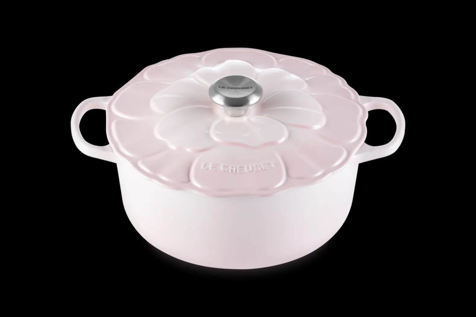 Cast Iron Petal Round Casserole