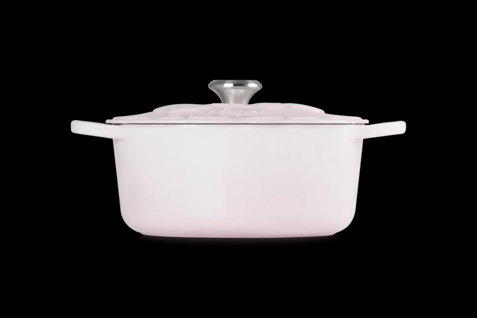 Cast Iron Petal Round Casserole