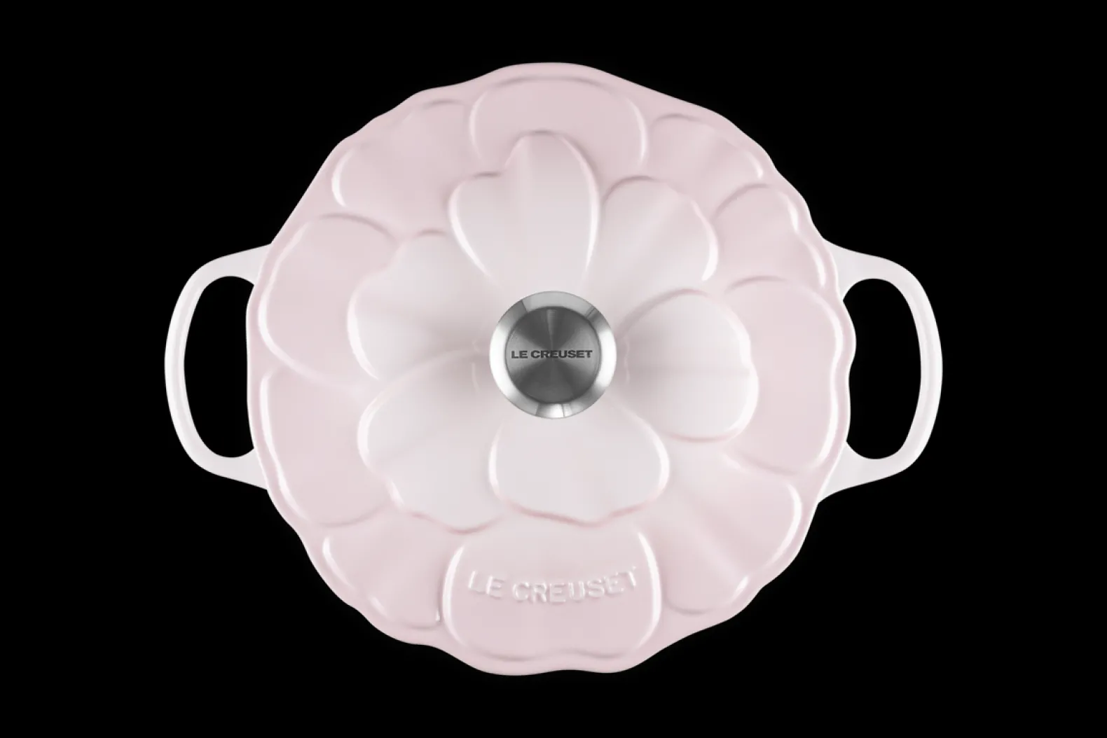 Cast Iron Petal Round Casserole