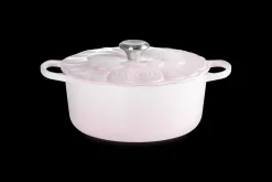 Cast Iron Petal Round Casserole