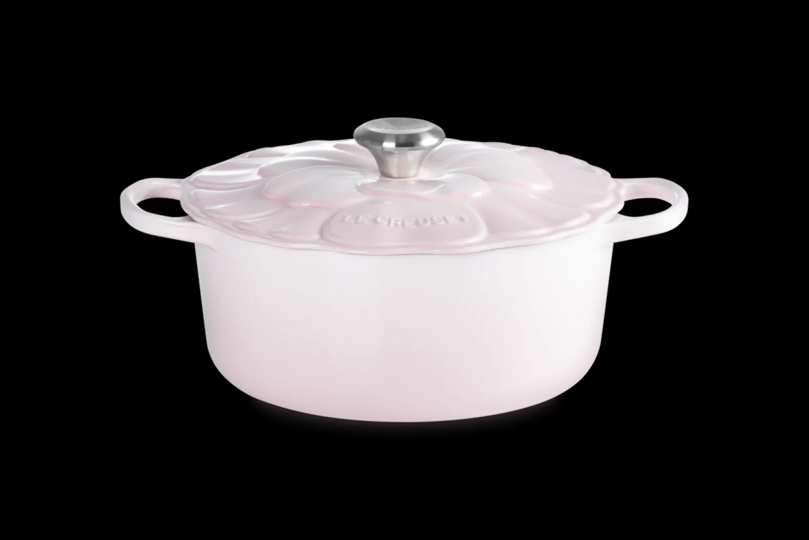 Cast Iron Petal Round Casserole