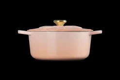 Cast Iron Petal Round Casserole