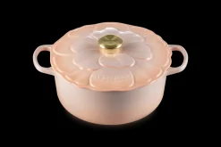 Cast Iron Petal Round Casserole