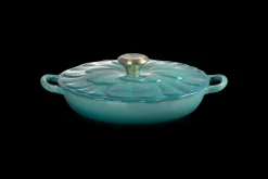 Cast Iron Petal Shallow Casserole