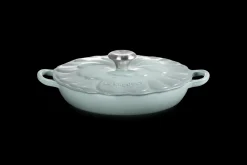 Cast Iron Petal Shallow Casserole