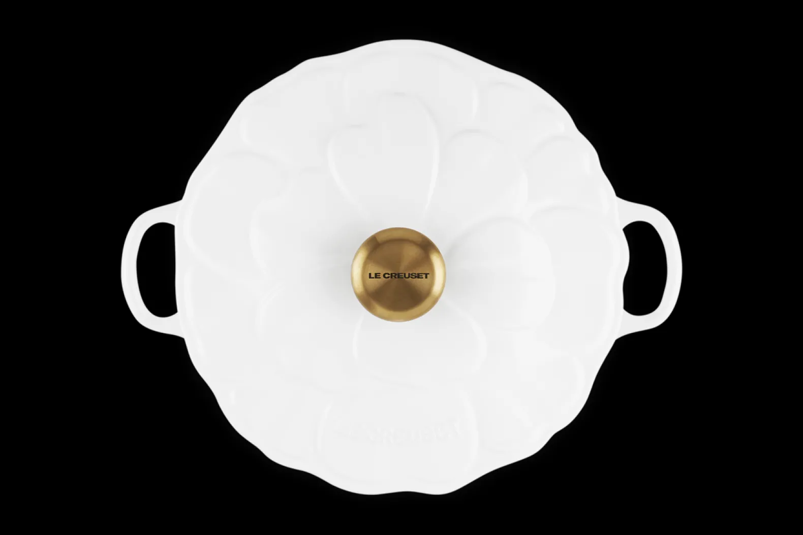 Cast Iron Petal Shallow Casserole