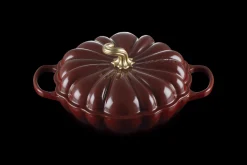Cast Iron Pumpkin Shallow Casserole