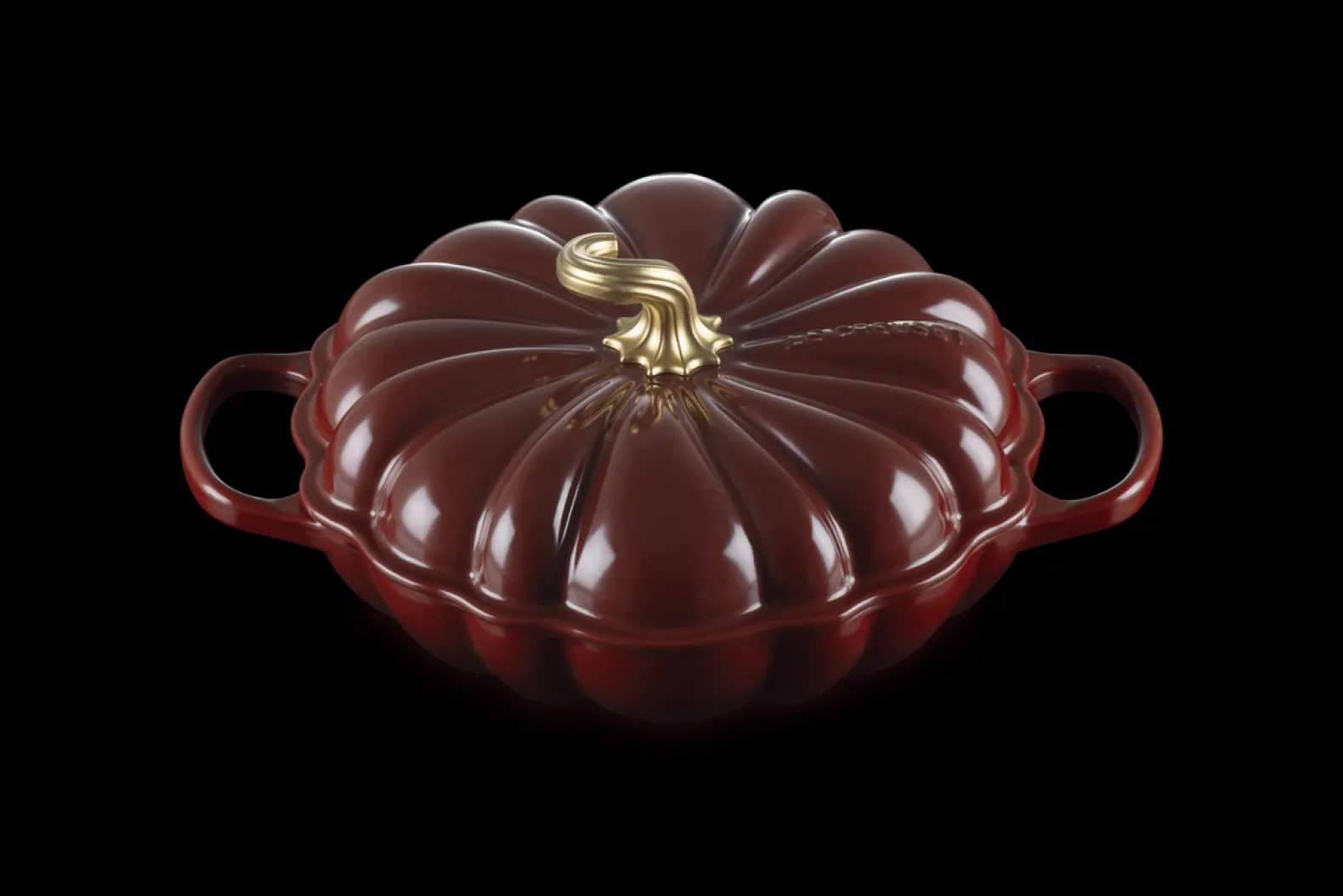 Cast Iron Pumpkin Shallow Casserole