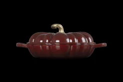Cast Iron Pumpkin Shallow Casserole