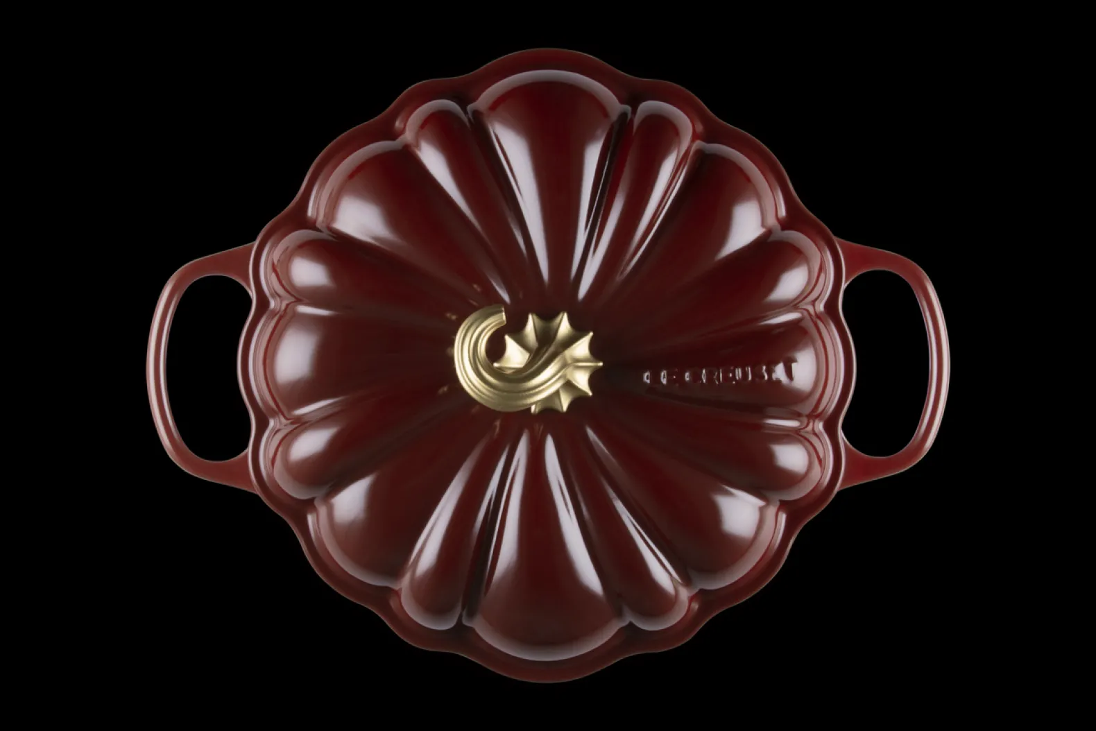 Cast Iron Pumpkin Shallow Casserole
