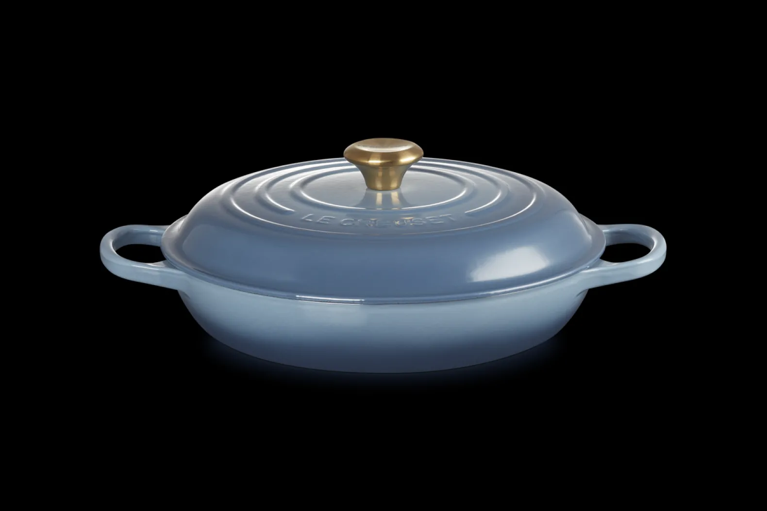 Cast Iron Shallow Casserole