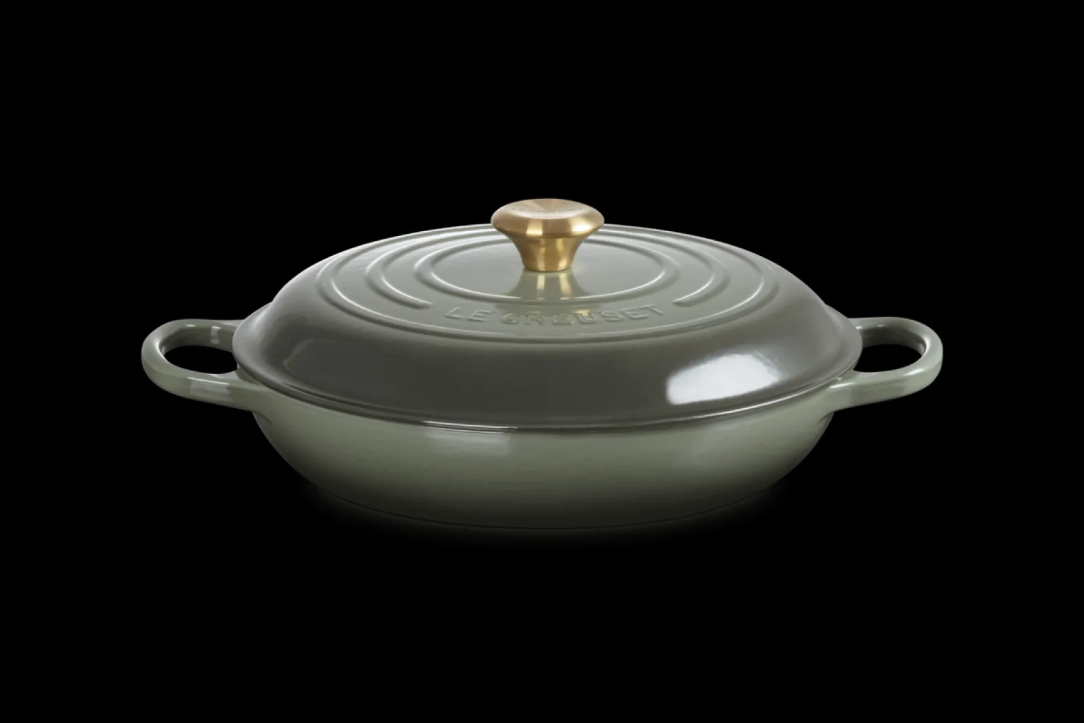 Cast Iron Shallow Casserole