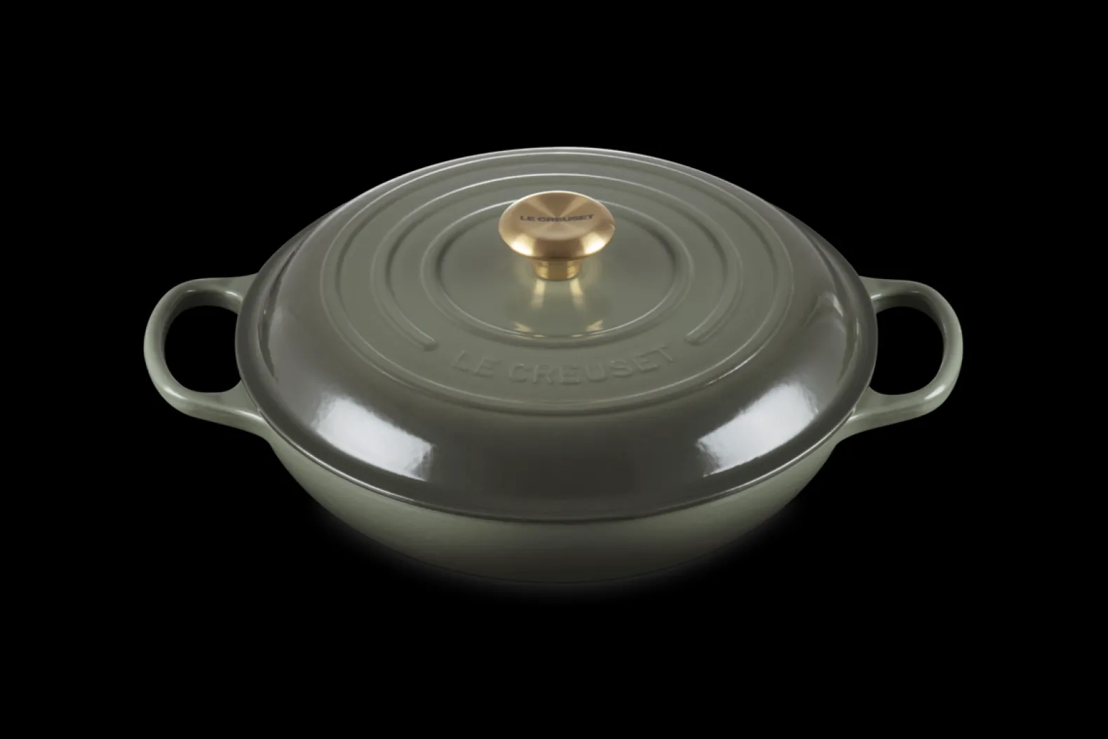 Cast Iron Shallow Casserole