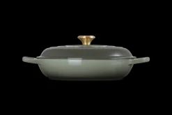 Cast Iron Shallow Casserole