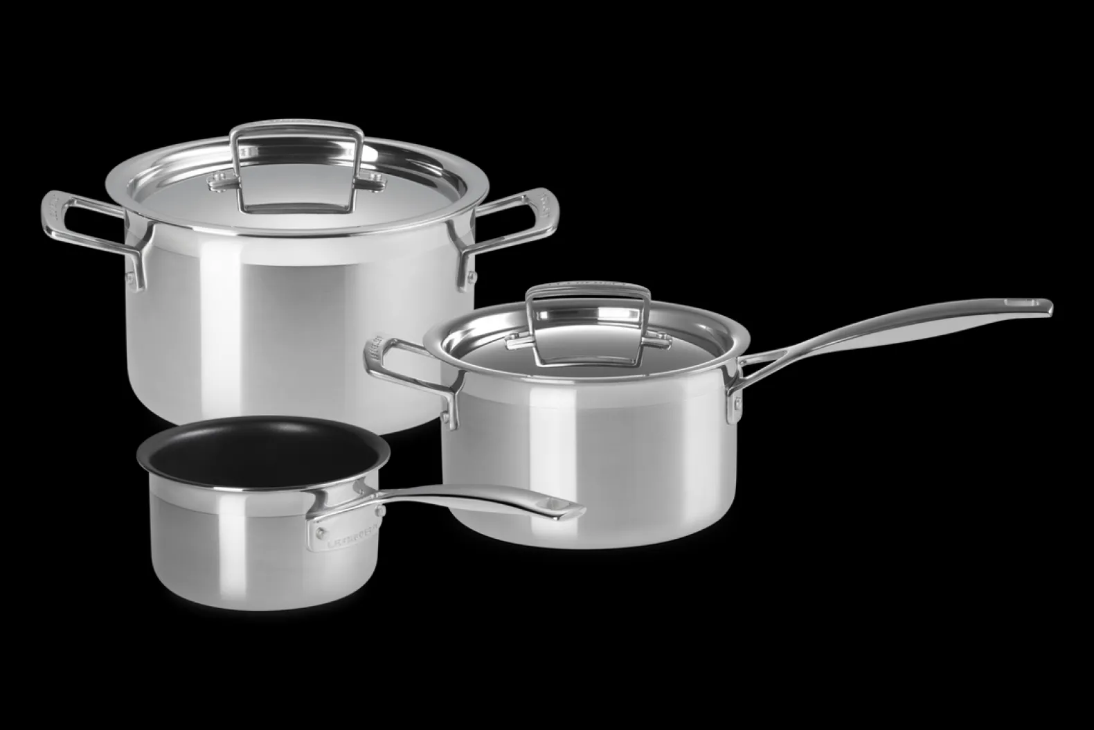 Classic 3-ply Stainless Steel 3-piece Cookware Set