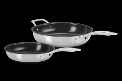 Essential 3-ply Stainless Steel 2-piece Frying Pan Set