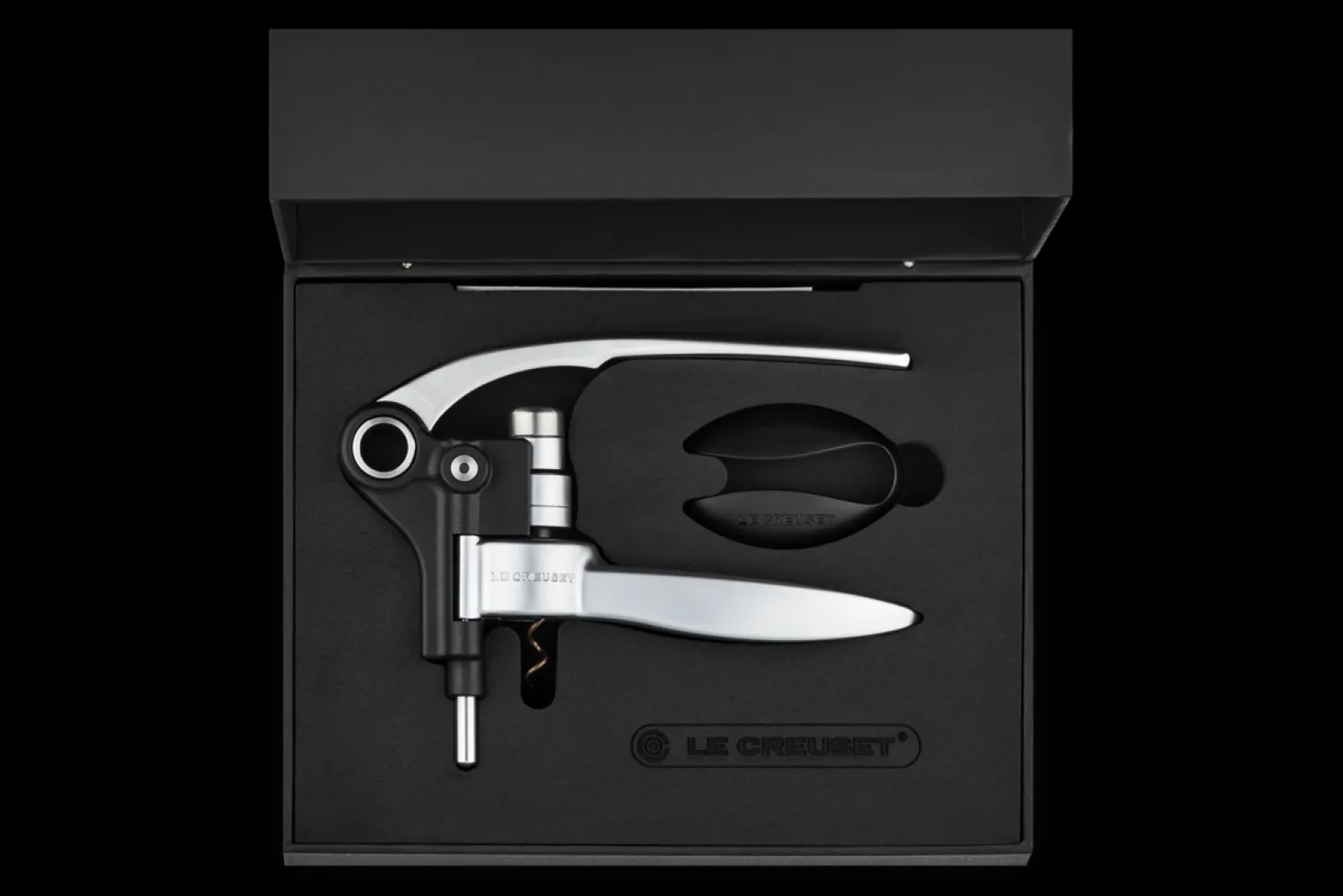Metal Lever Corkscrew with Foil Cutter LM 250