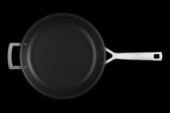 3-ply Stainless Steel Non-Stick Frying Pan with Helper Handle