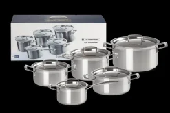 3-ply Stainless Steel 5-piece Cookware Set