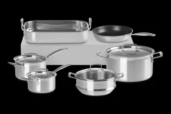 3-Ply Stainless Steel 6-piece Cookware Set
