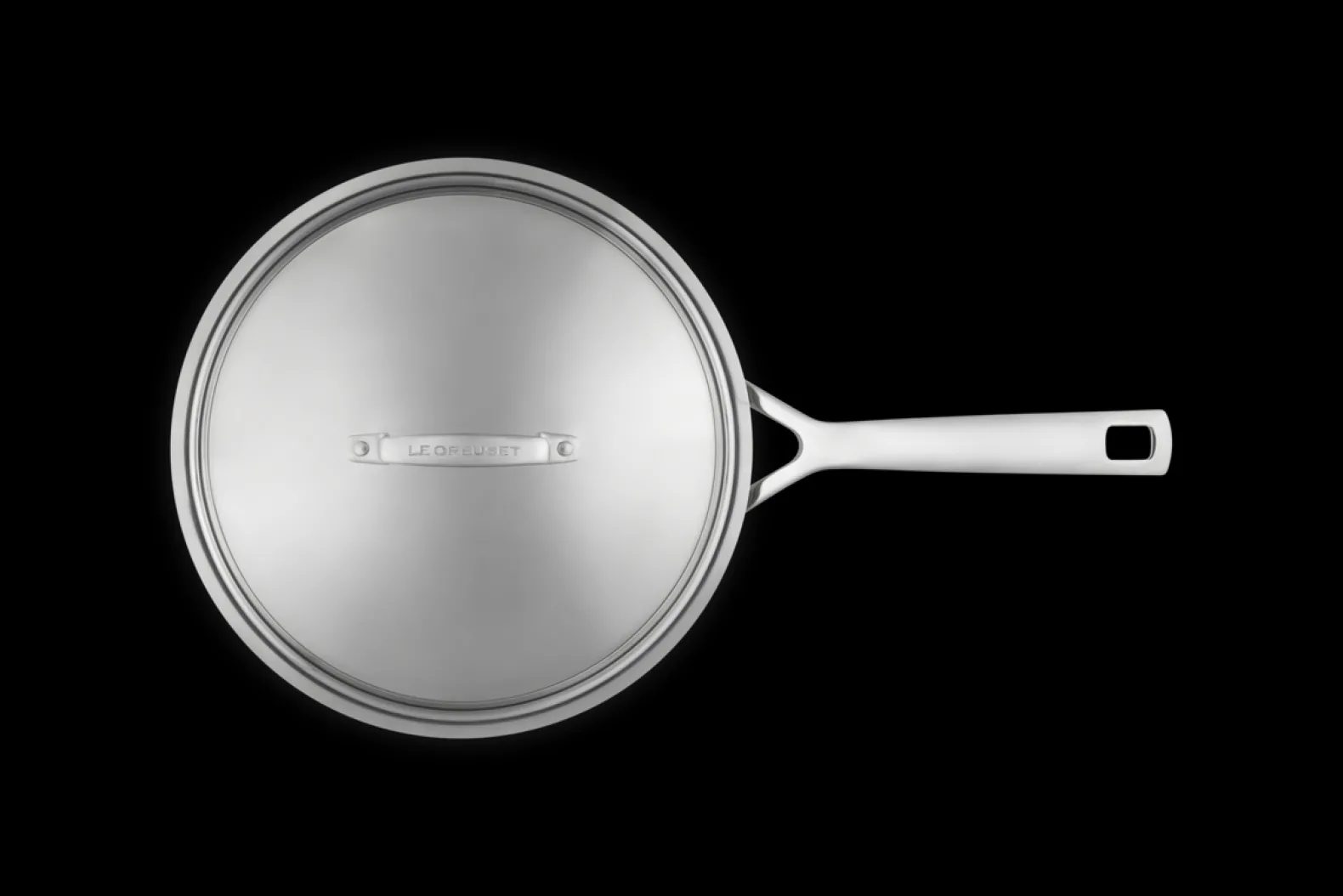 3-ply Stainless Steel Uncoated Sauté Pan with Lid