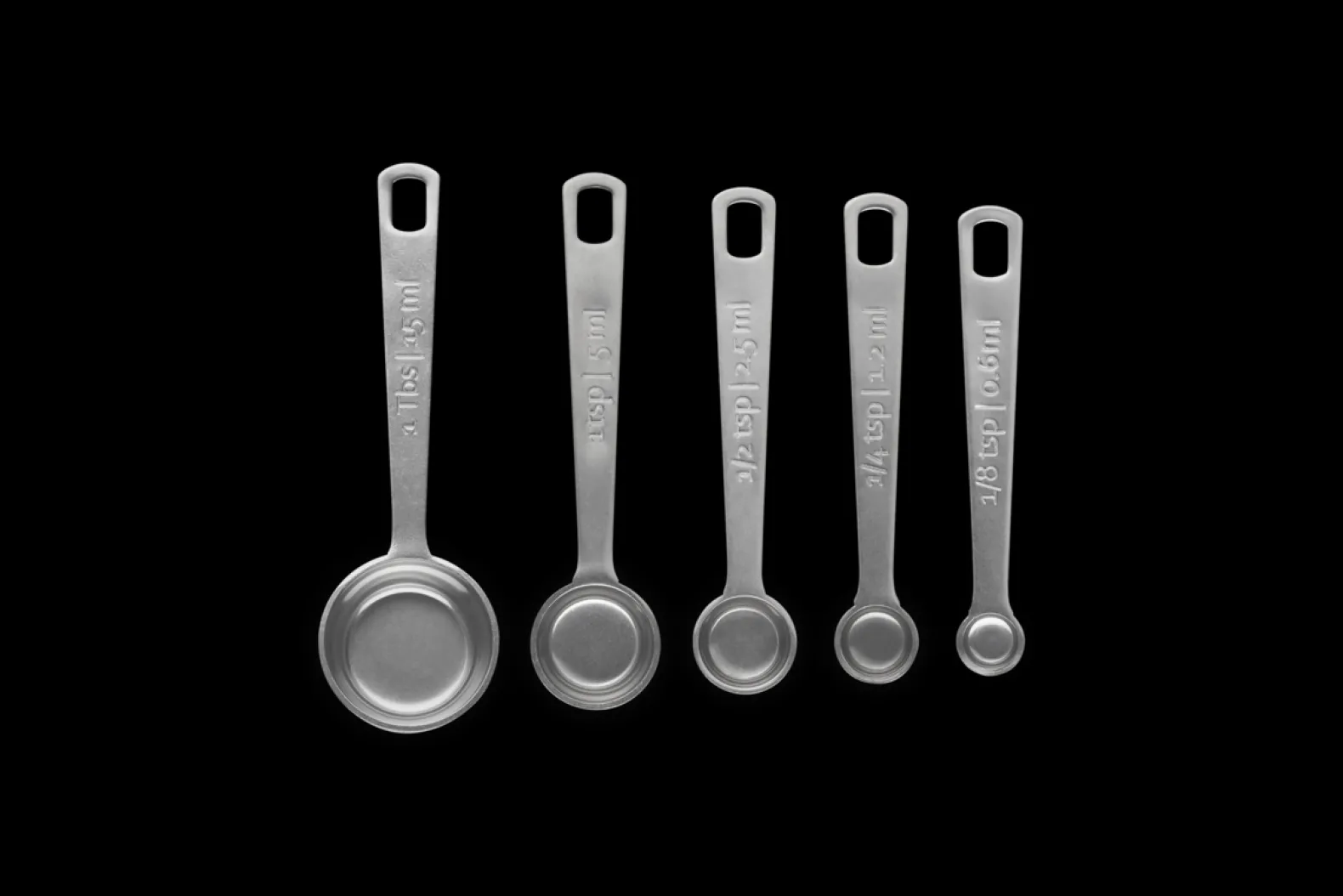 Set of 5 Measuring Spoons