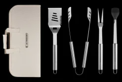 Set of 4 Stainless Steel BBQ tools and Carry Bag