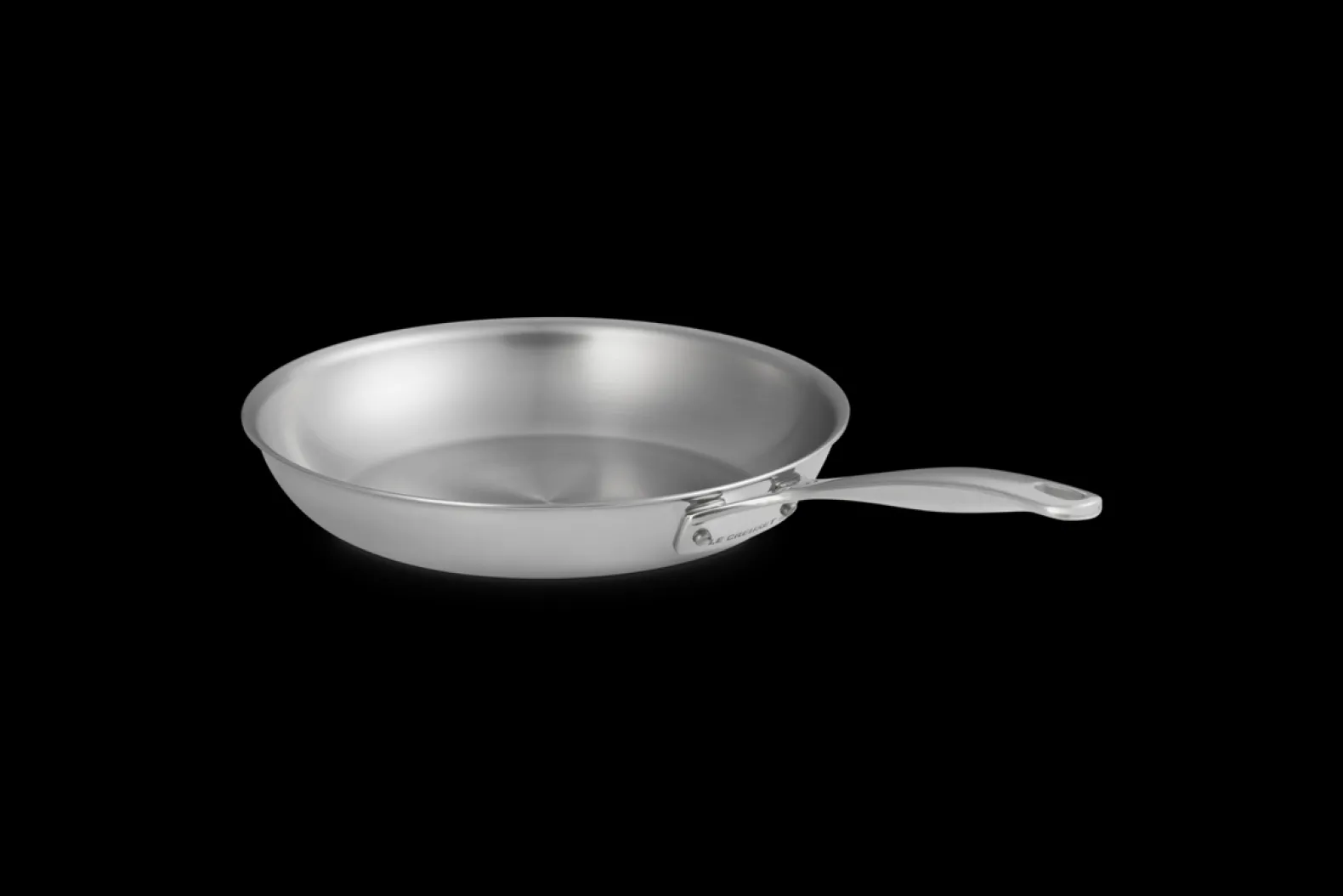 Signature Stainless Steel Uncoated Shallow Frying Pan