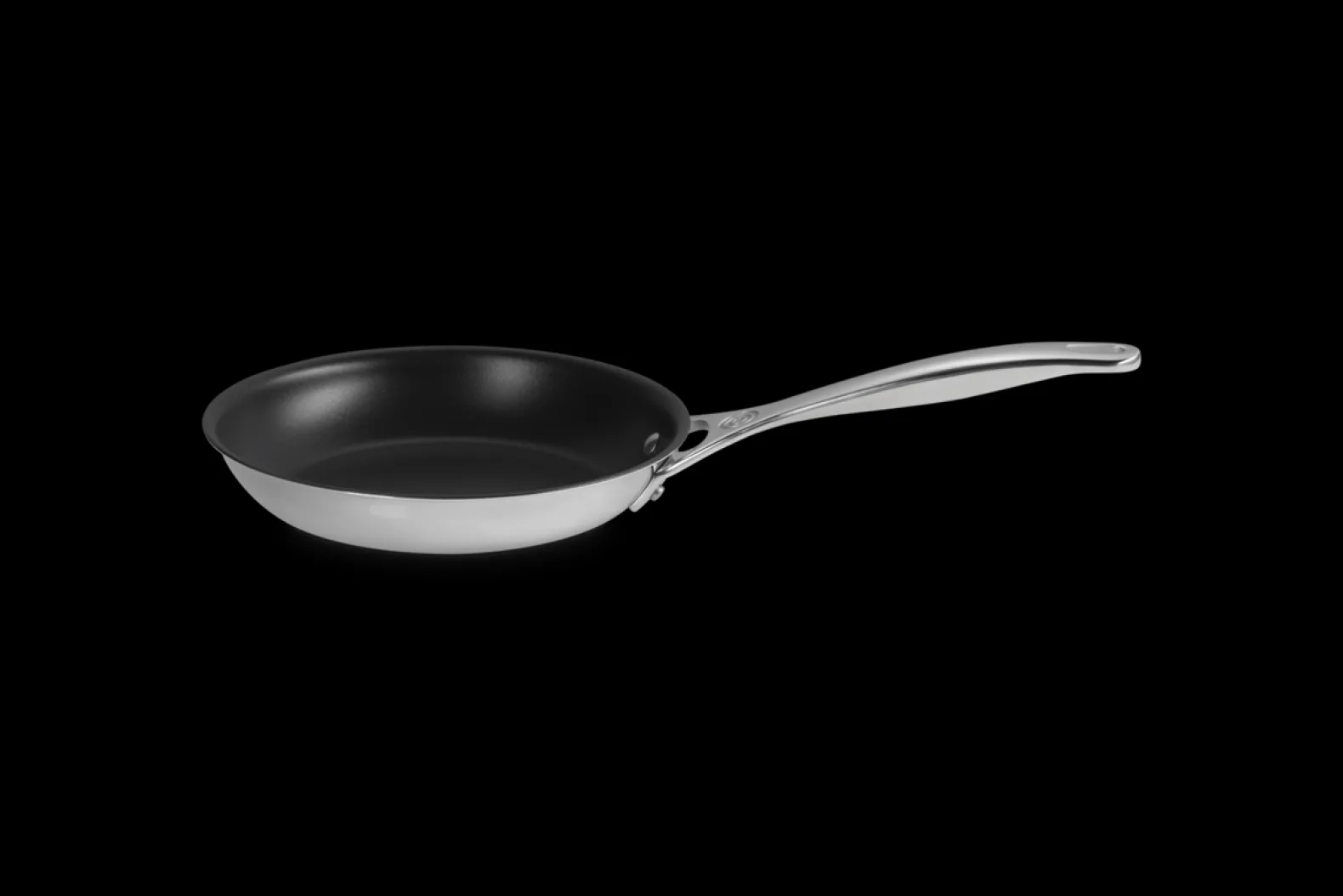 Signature Stainless Steel Shallow Non-stick Frying Pan