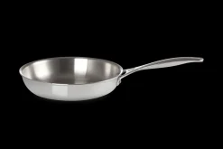 Signature Stainless Steel Uncoated Frying Pan