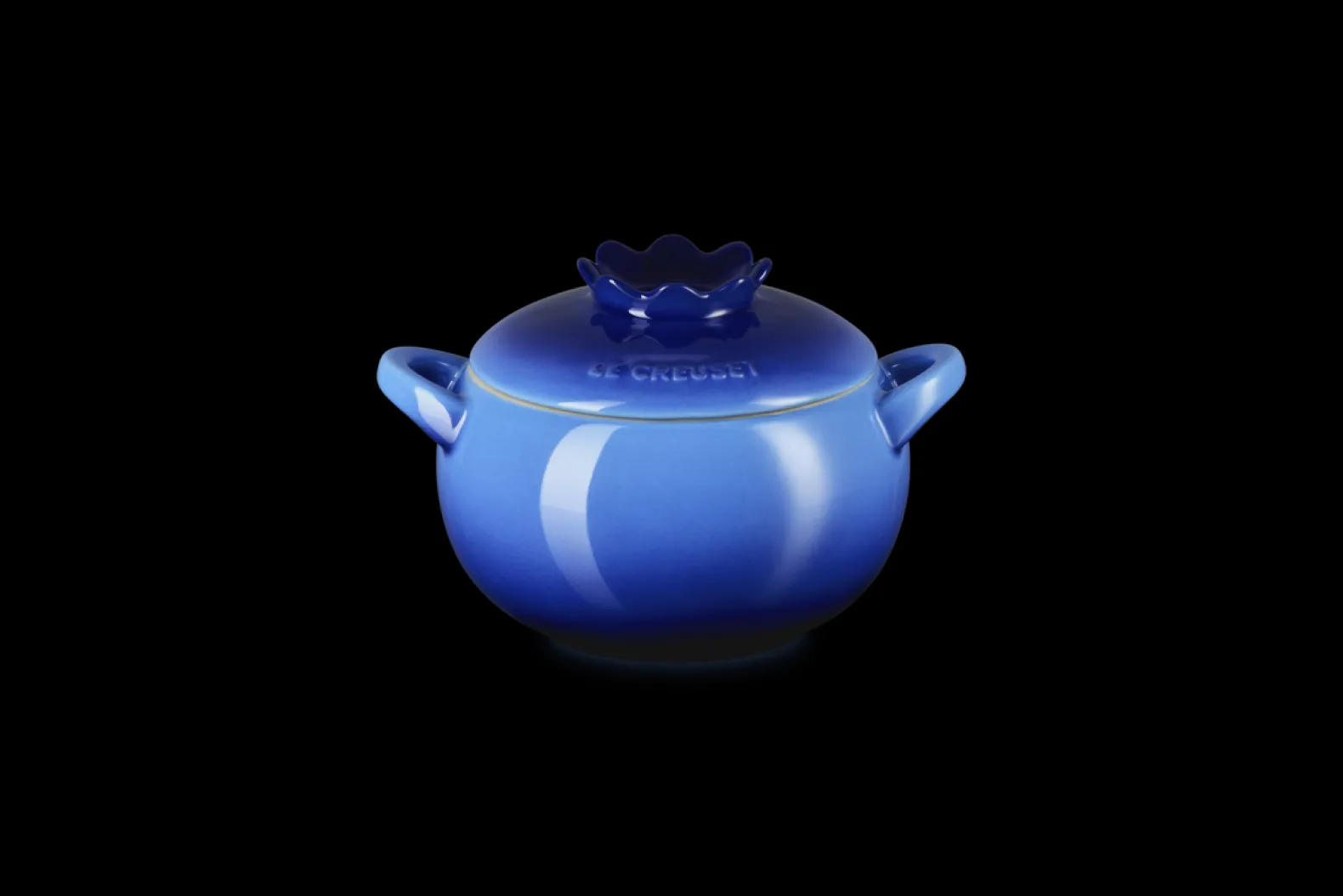 Stoneware Blueberry Cocotte