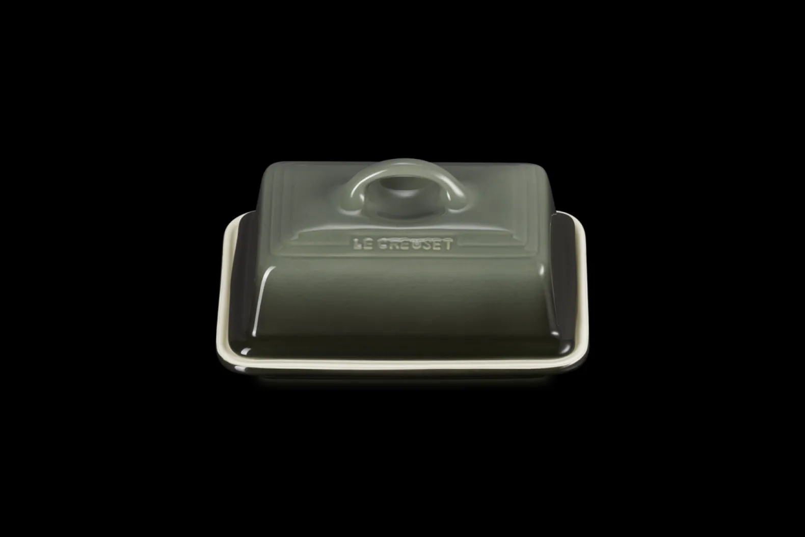 Stoneware Butter Dish