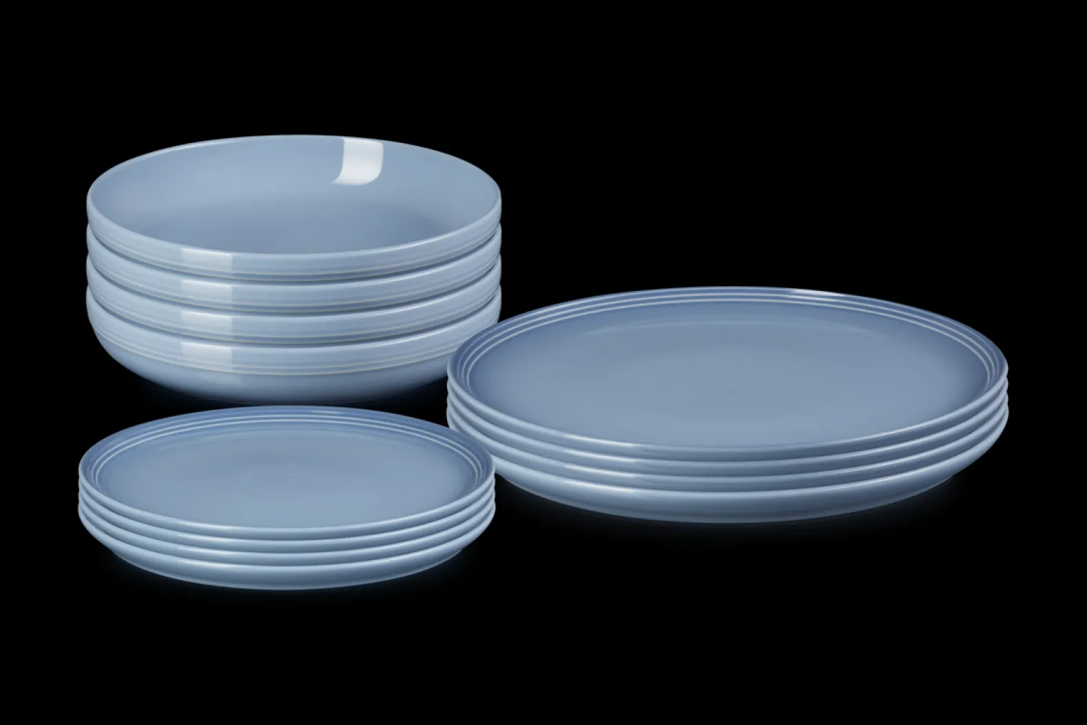 Stoneware Coupe 12-piece Dinnerware Set
