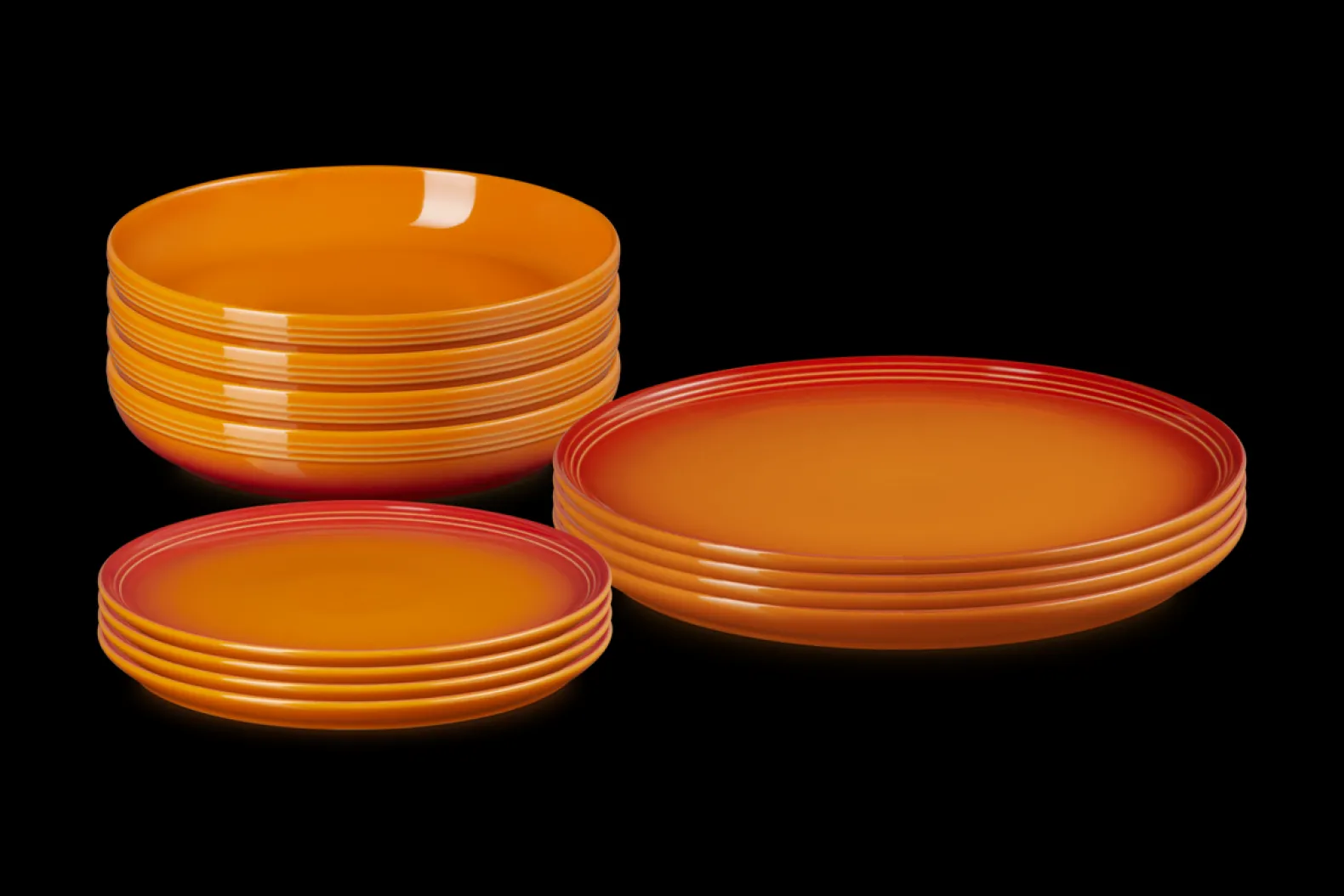 Stoneware Coupe 12-piece Dinnerware Set