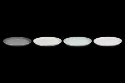 Stoneware Coupe Set of 4 Side Plates