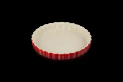 Stoneware Fluted Flan Dish
