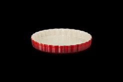 Stoneware Fluted Flan Dish